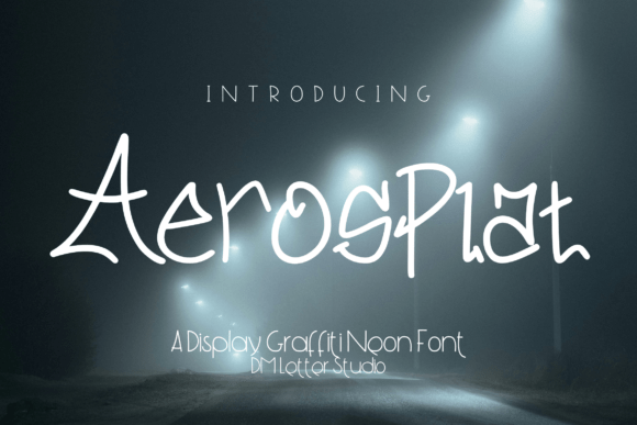 Aerosplat: The High-Energy Display Font for Bold Branding