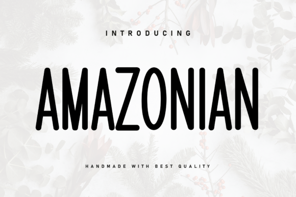 Amazonian Handwritten Font for Modern Web Design