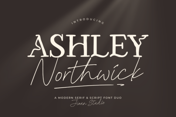 Ashley Northwick Duo: The Premium Display Font for Modern Branding