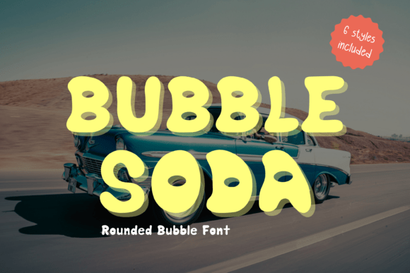 Bubble Soda: The Fun Rounded Font for Bold Branding