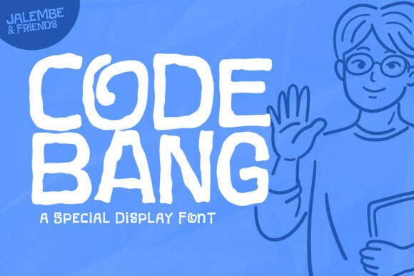 Code Bang: A Modern Display Typeface for Editorial Design
