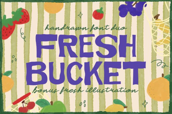 Fresh Bucket: The Handwritten Display Font for Scroll-Stopping Campaigns