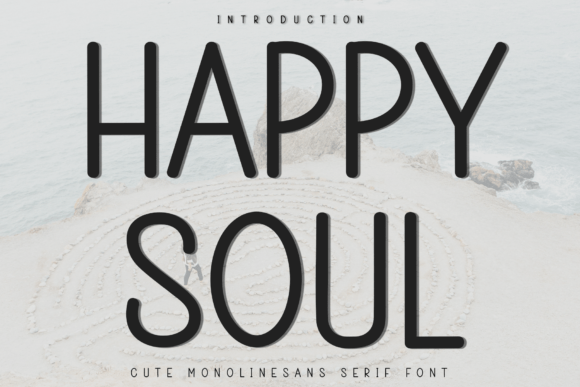 Happy Soul: The Festive Typeface for Holiday Shop Creations