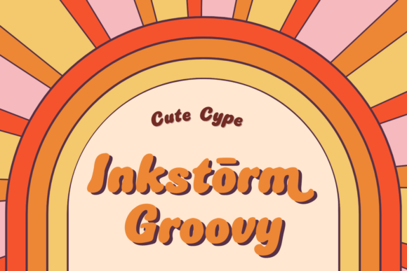 Inkstorm Groovy: A Bold Display Font for Editorial Design