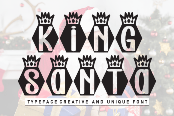 King Santa: A Charming Handwritten Display Font for Editorial Design