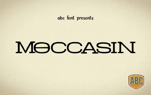Moccasin: The Avant-Garde Display Font for Handmade Brands