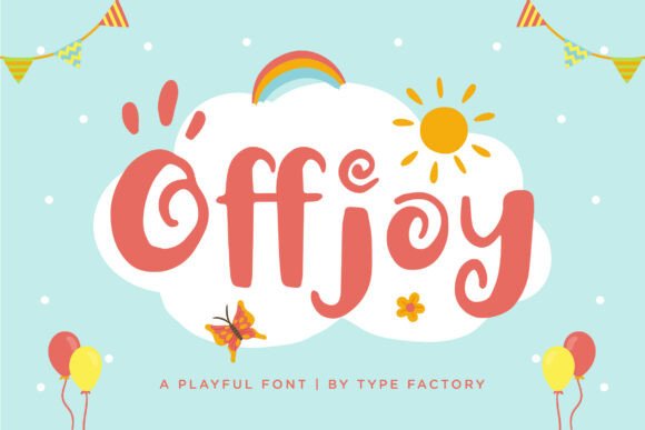 Offjoy: The Playful Display Font for Cheerful Editorial Design