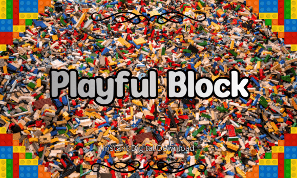 Playful Block: The Bold Display Font for Kids Campaigns