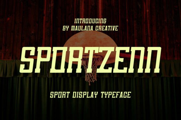 Sportzenn: The High-Octane Display Typeface for Bold Editorial Design