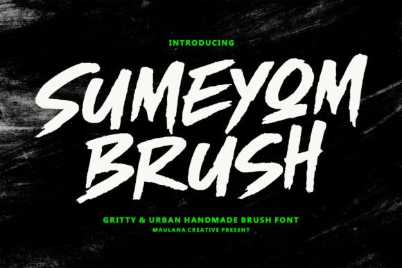Sumeyom: The Ultimate Display Font for Bold Street Aesthetics