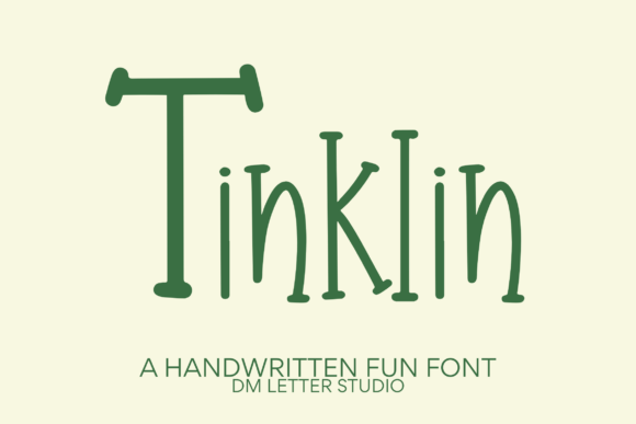 Tinklin: The Playful Serif Handwriting Font for Editorial Design