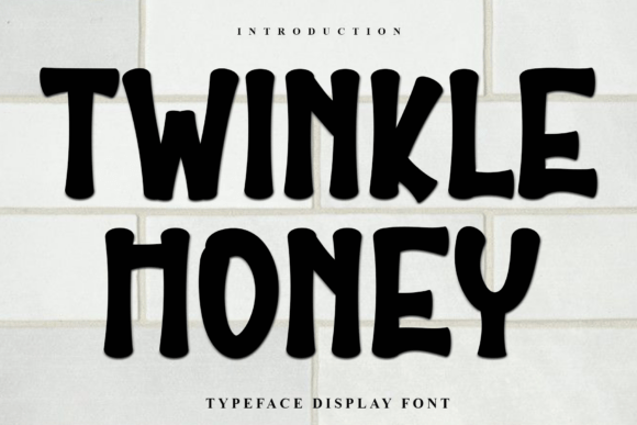 Twinkle Honey: A Soft Display Font for Modern Editorial Design